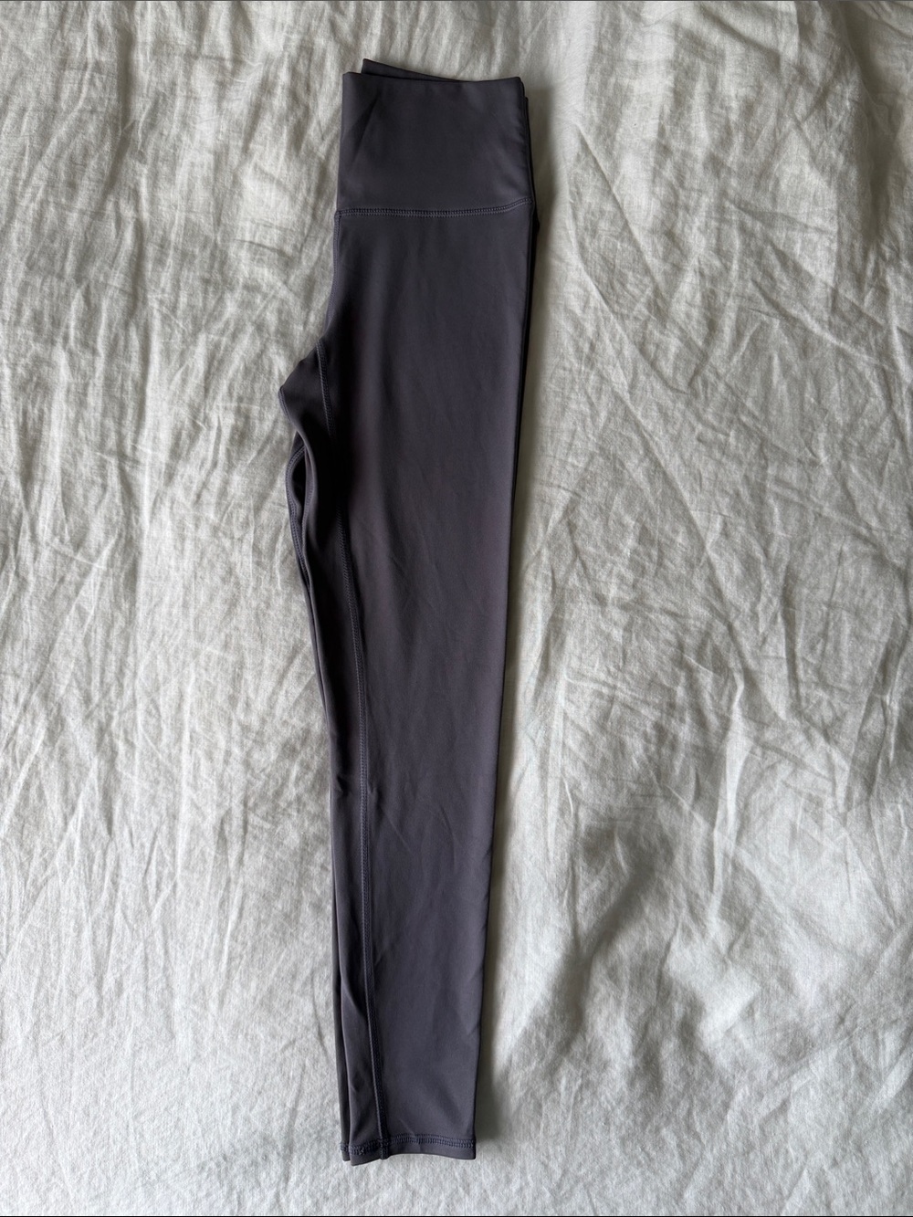 Mauve high-waisted leggings